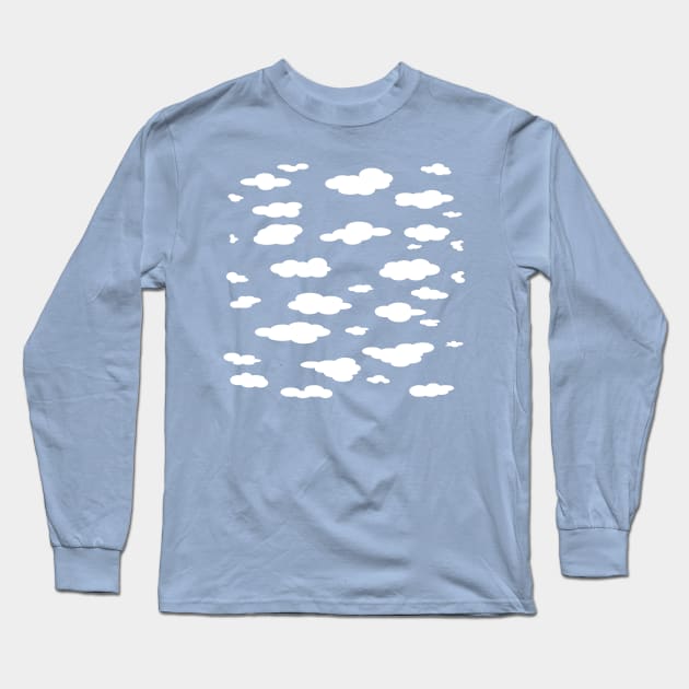 cloudy Long Sleeve T-Shirt by daidai